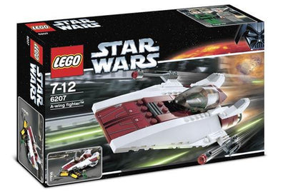 LEGO Set-A-wing Fighter (2006)-Star Wars / Star Wars Episode 4/5/6-6207-4-Creative Brick Builders